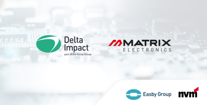 Easby Group, announces the acquisition of Matrix Electronics. The deal has been completed on 24th May 2023 by its subsidiary business, Delta Impact.